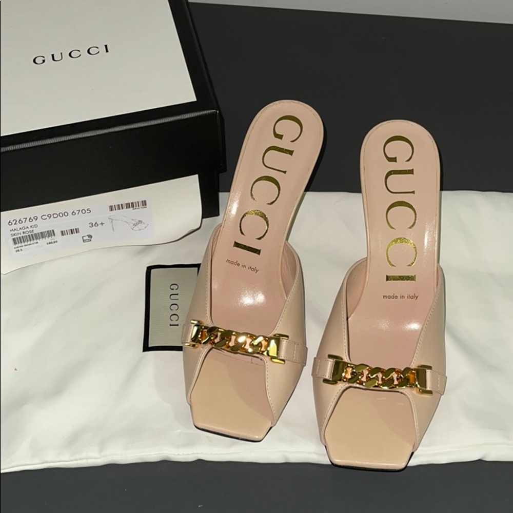 Gucci Malaga chain sandal